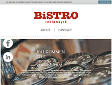 Tablet Screenshot of bistro.se